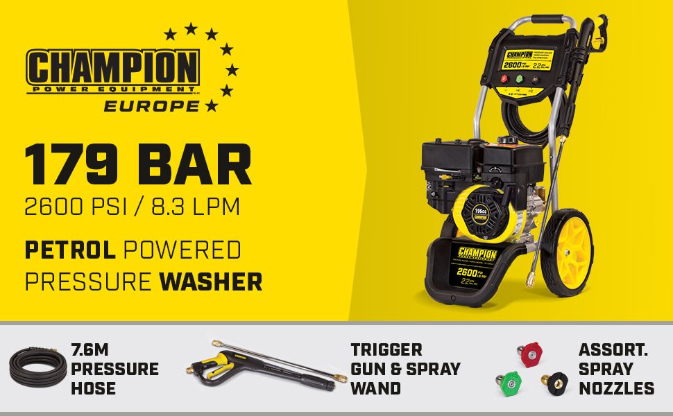 petrol pressure washer